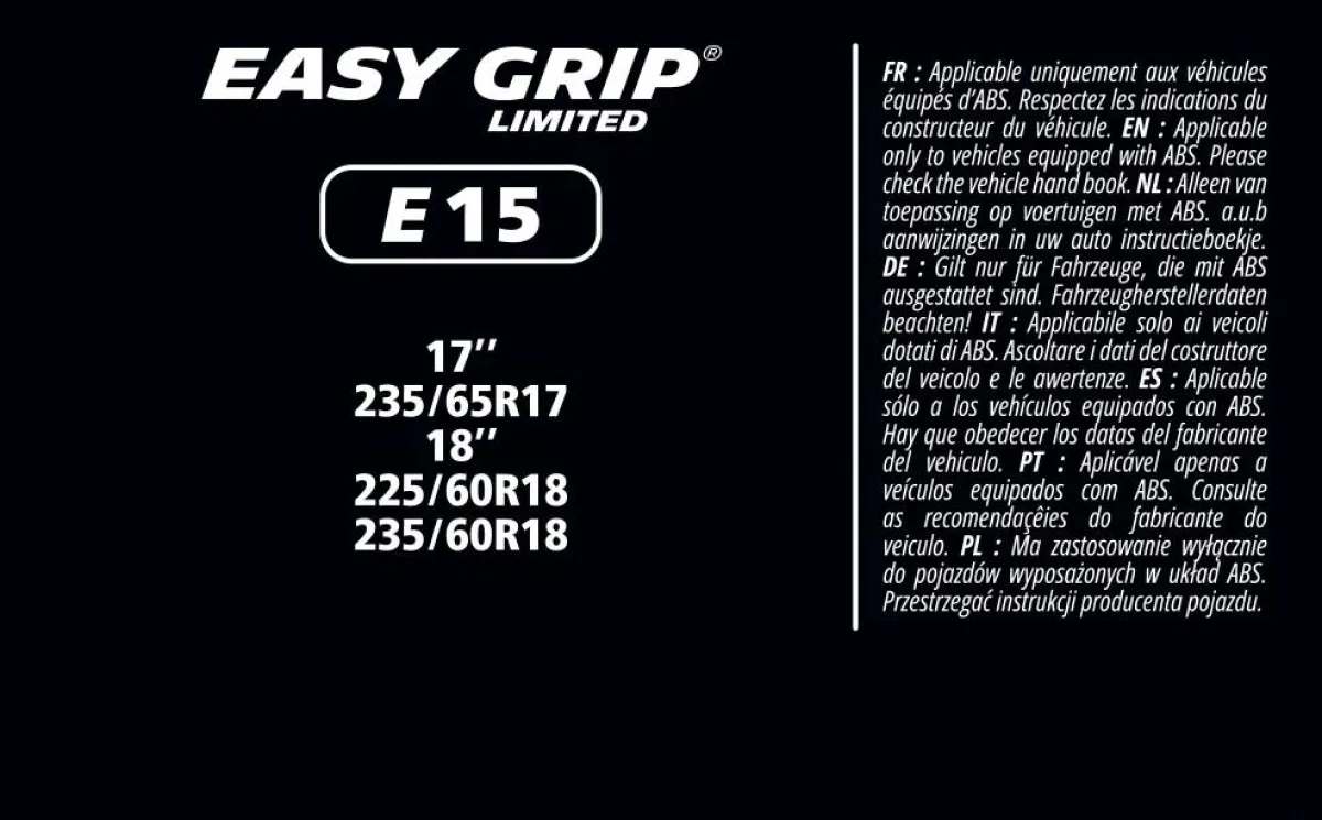 Best Sneeuwkettingen - Easy Grip- EG-E15 Sneeuwkettingen