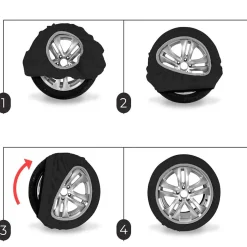 Sneeuwsokken voor bandenmaat 205/65R14 Sneeuwkettingen