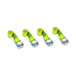 Spanbanden 4x geel 0,5 m – Trekkracht 250 kg Spanbanden