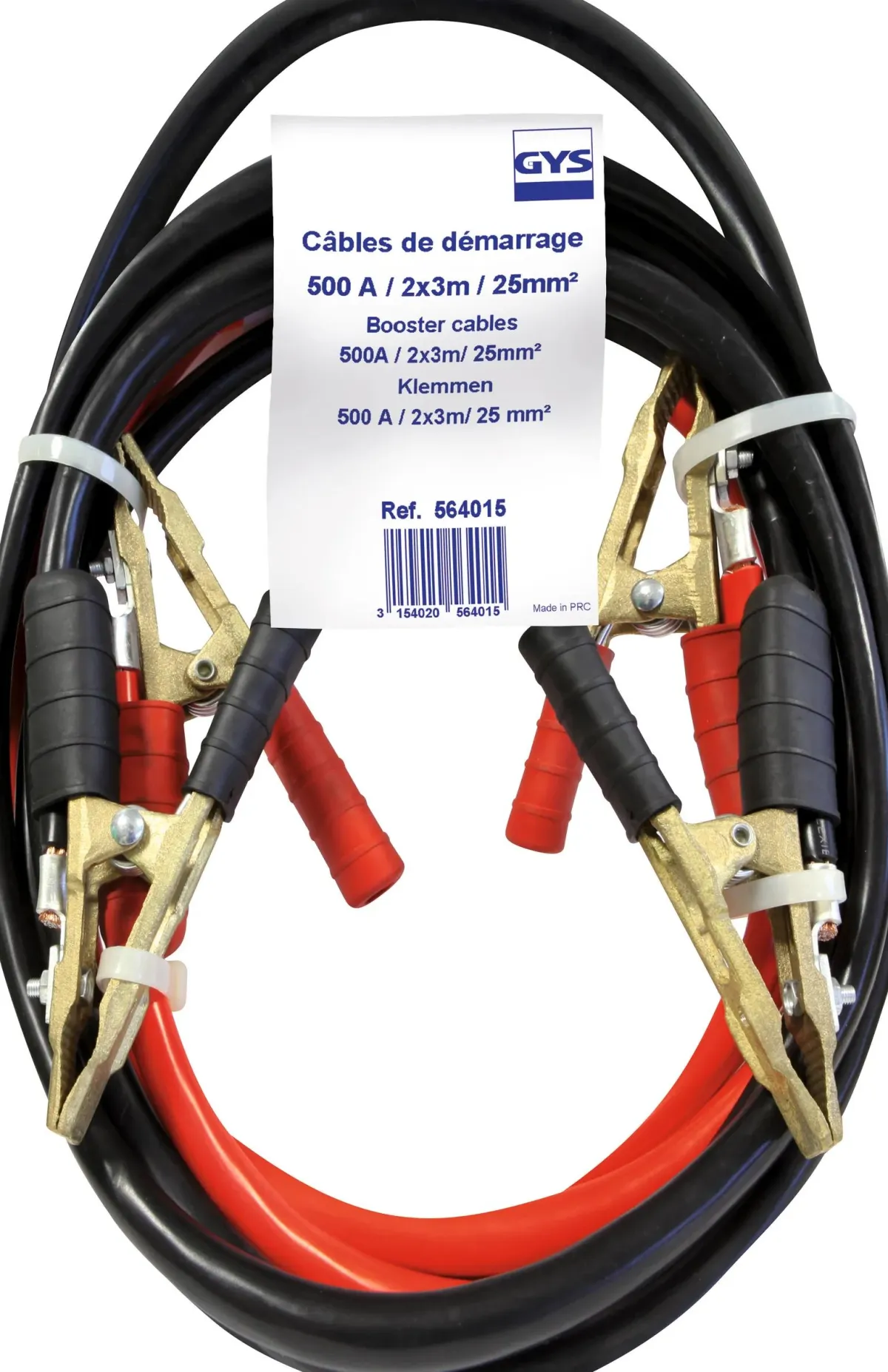 Clearance Startkabels 500A 3 ,0 25 mm² Acculaders & Starthulpen