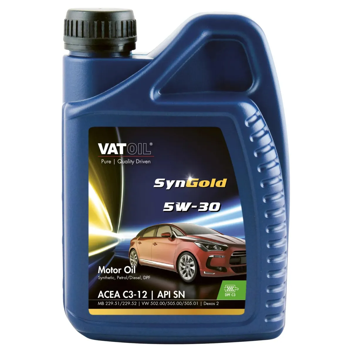Hot SynGold 5W-30 1Ltr Oliën & Vloeistoffen