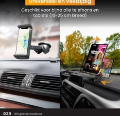 Sale Tablethouder/Telefoonhouder Auto Zuignap Telefoon & Tablethouders