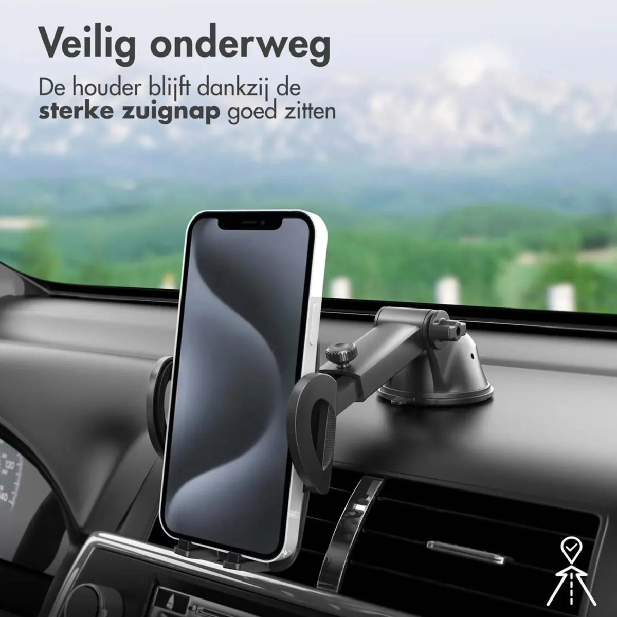 Online Telefoonhouder Auto - Dashboard / Raam Telefoon & Tablethouders