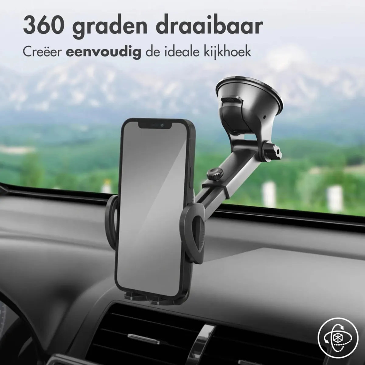 Online Telefoonhouder Auto - Dashboard / Raam Telefoon & Tablethouders