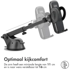 Outlet Telefoonhouder Auto - Dashboard / Raam / Vent Telefoon & Tablethouders