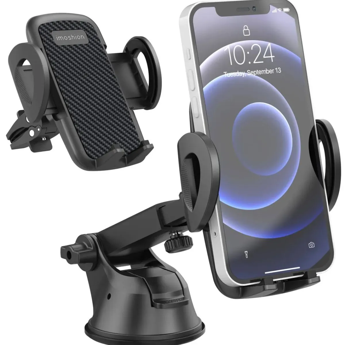 Outlet Telefoonhouder Auto - Dashboard / Raam / Vent Telefoon & Tablethouders