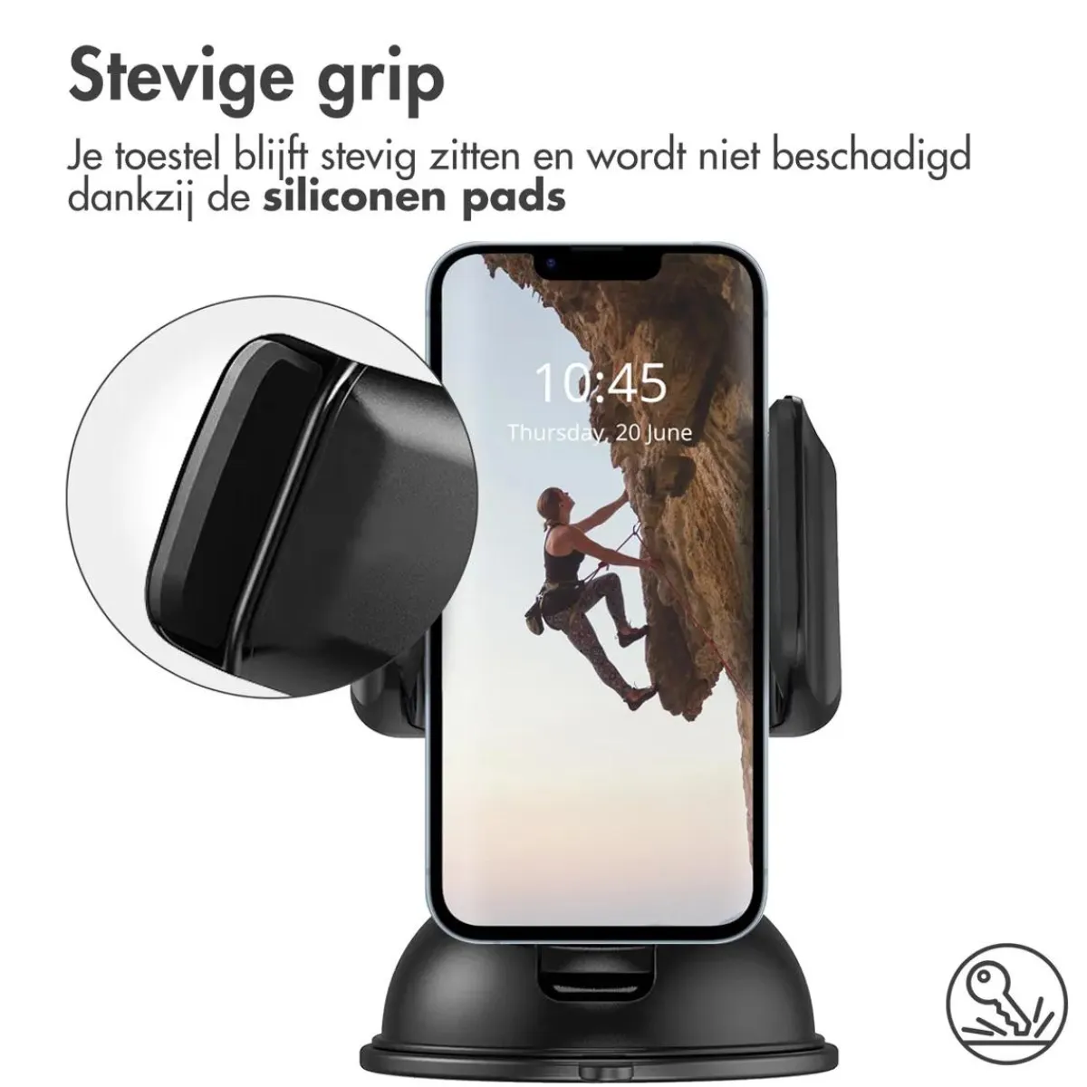 Online Telefoonhouder Auto - Dashboard / Raam Telefoon & Tablethouders