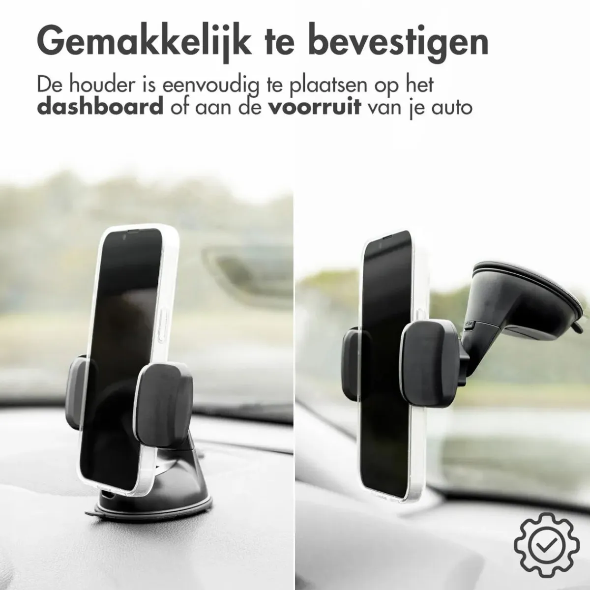 Online Telefoonhouder Auto - Dashboard / Raam Telefoon & Tablethouders