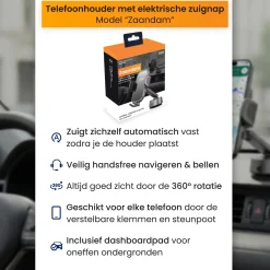 Clearance Telefoonhouder Auto - Elektrische Zuignap Telefoon & Tablethouders