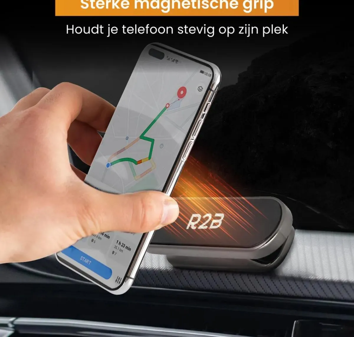 Clearance Telefoonhouder Auto Magneet 360˚C Rotatie Telefoon & Tablethouders