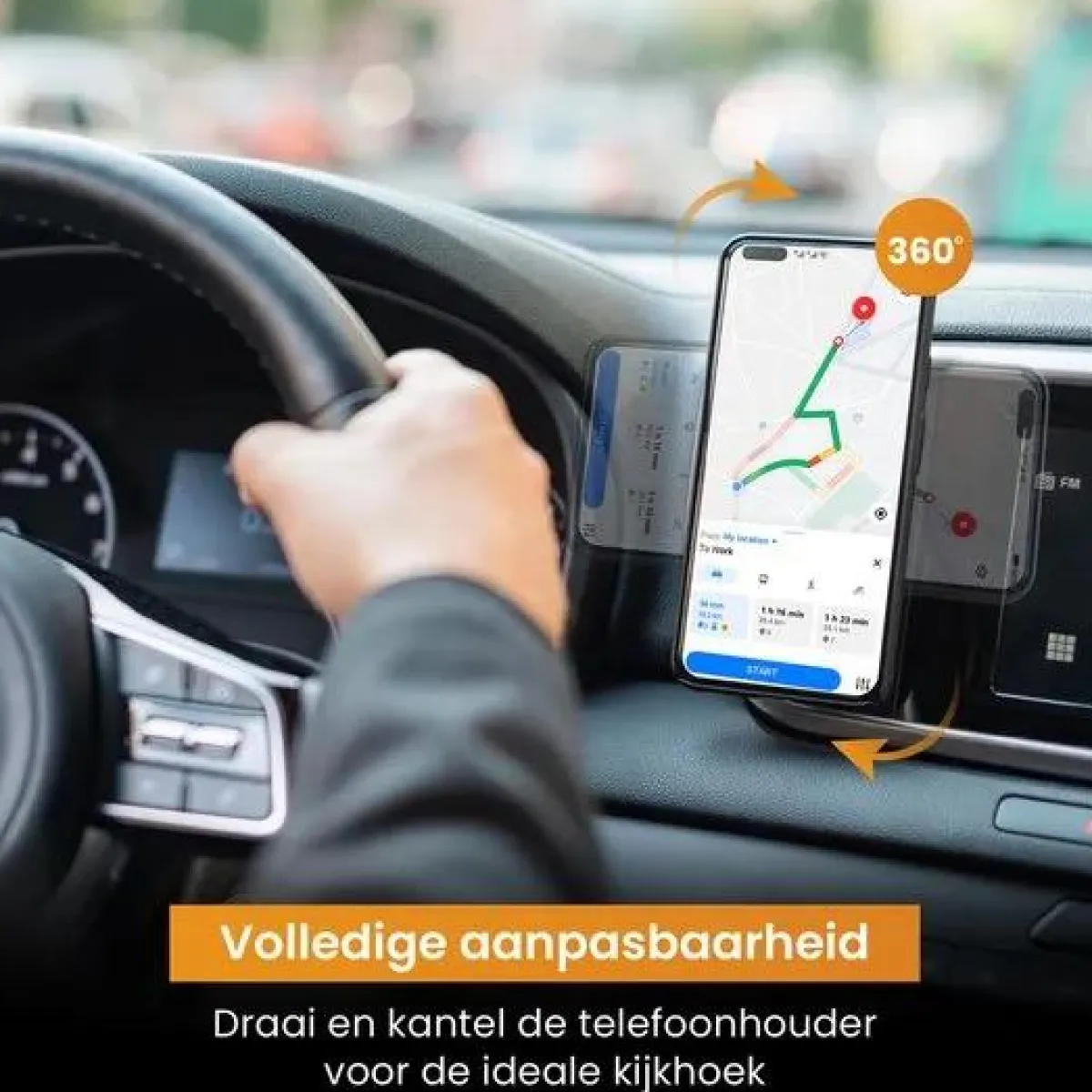 Clearance Telefoonhouder Auto Magneet 360˚C Rotatie Telefoon & Tablethouders
