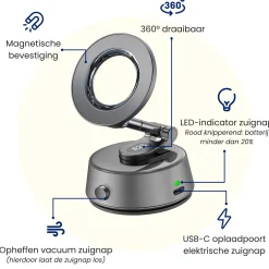 New Telefoonhouder Auto - Magnetische zuignap Telefoon & Tablethouders
