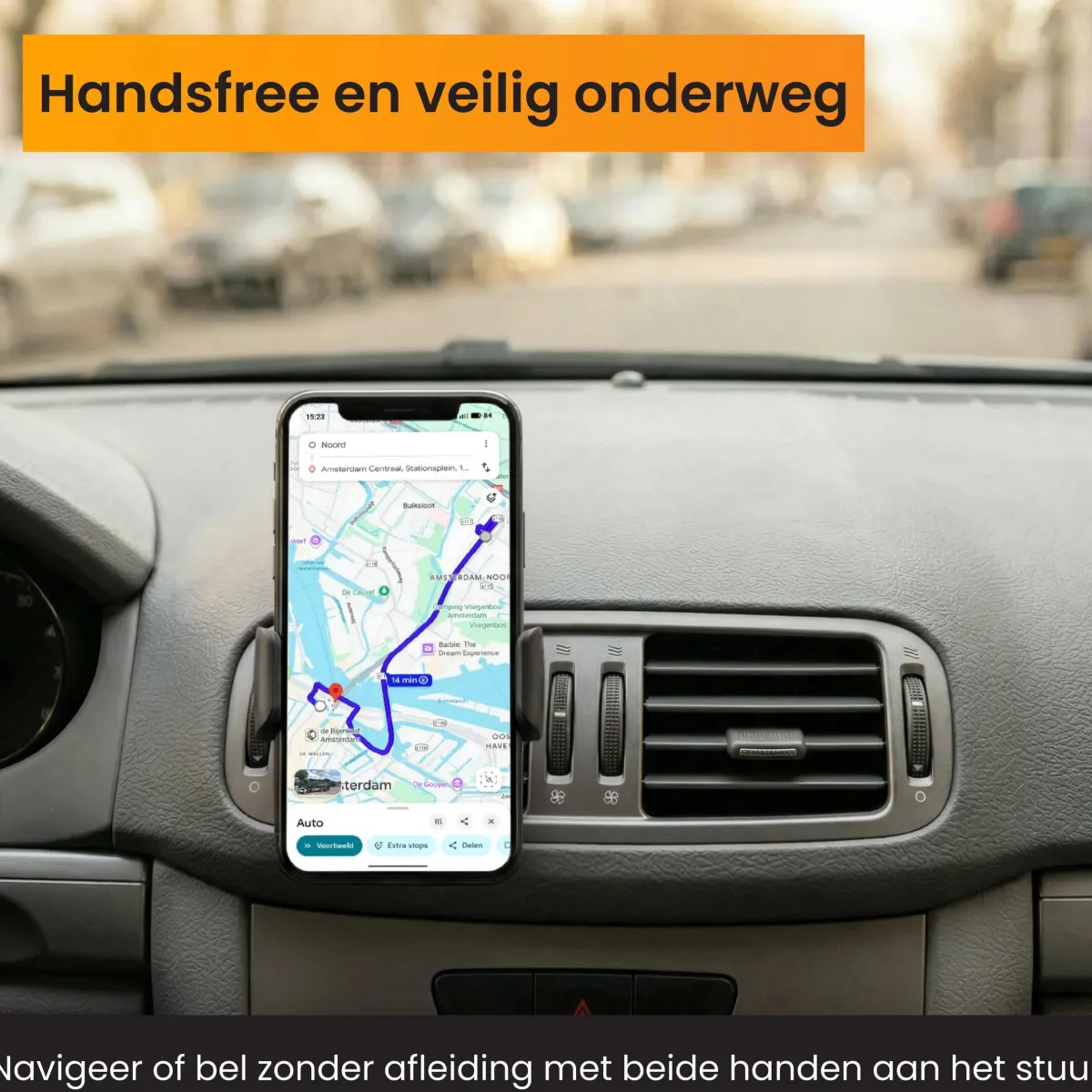 Telefoonhouder Auto Ventilatie Rooster Telefoon & Tablethouders