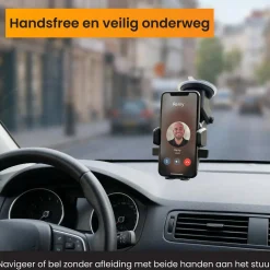 Sale Telefoonhouder Auto voor Raam en Dashboard Telefoon & Tablethouders