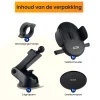 Online Telefoonhouder Auto voor Raam + Dashboardpad Telefoon & Tablethouders