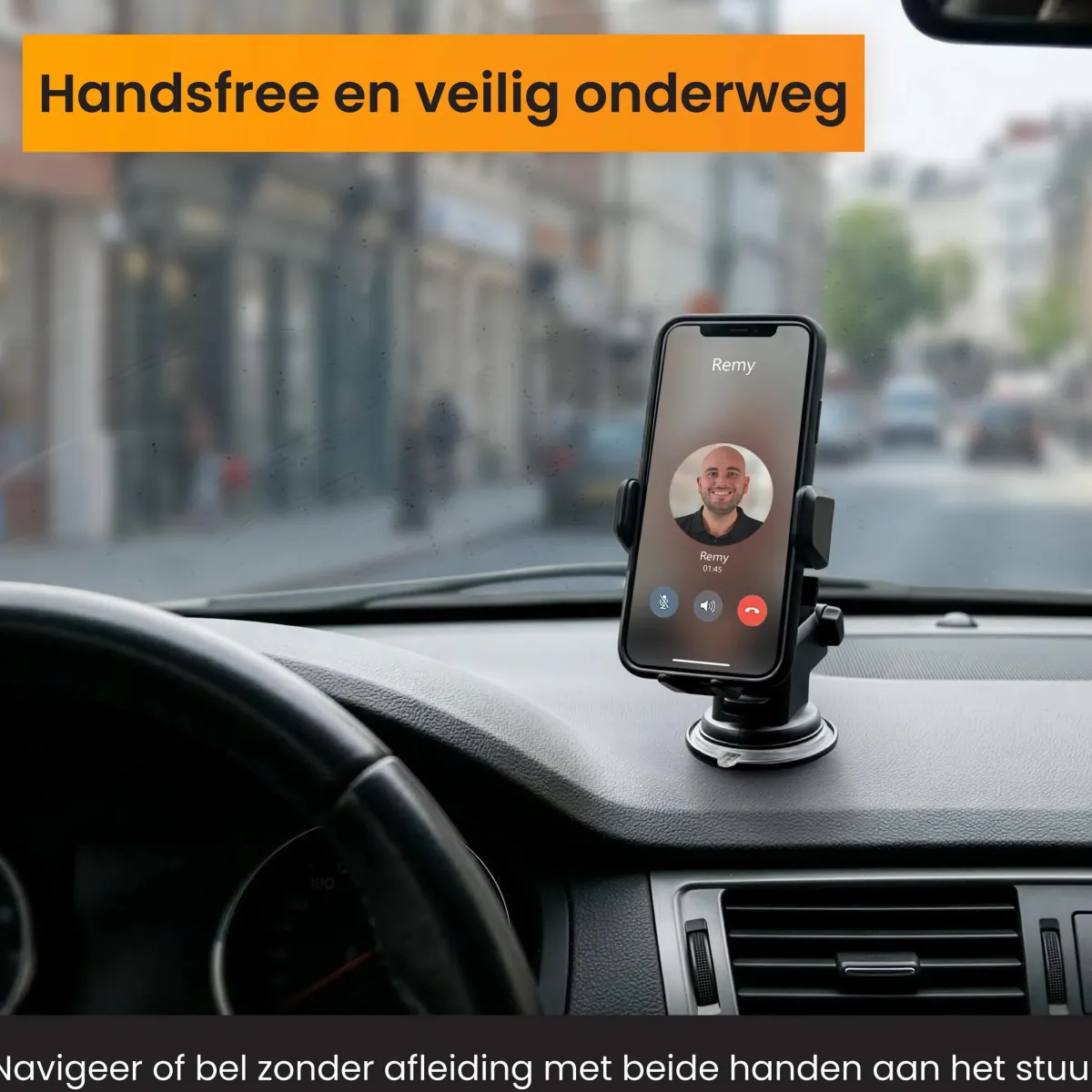 Best Telefoonhouder Auto Zuignap met Dashboard Pad Telefoon & Tablethouders