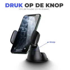 Online Telefoonhouder Auto Zuignap - Dashboard / Raam Telefoon & Tablethouders