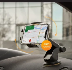 Online Telefoonhouder Auto Zuignap en Ventilatie Telefoon & Tablethouders