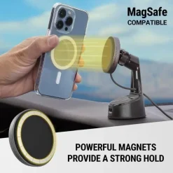 Clearance telefoonhouder magneetlader zuignap Telefoon & Tablethouders