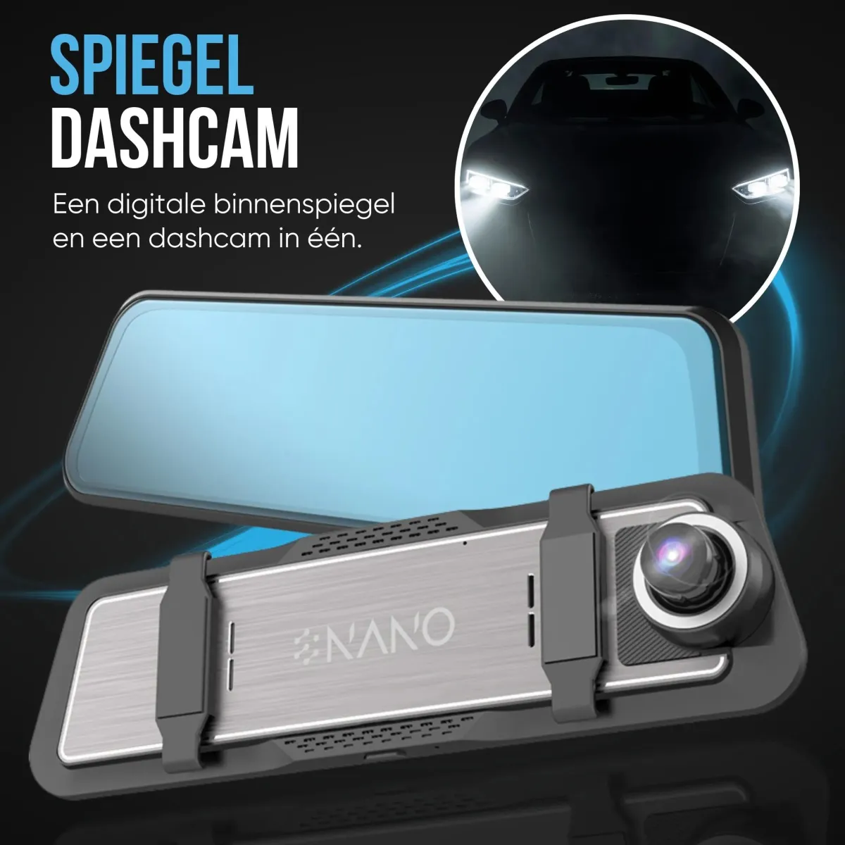 Clearance T55 4K 2CH Full Mirror Wifi GPS 32gb dashcam Dashcams