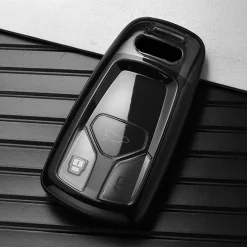 Best TPU Sleutelhoesje voor Audi clear 4 Autosleutelhoesjes