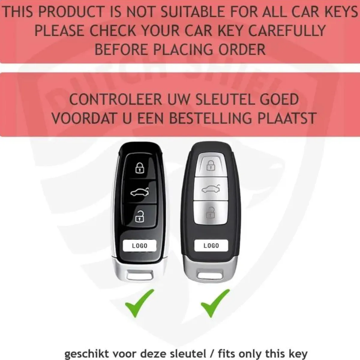 Clearance TPU Sleutelhoesje voor Audi clear 5 Autosleutelhoesjes