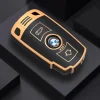 Outlet TPU Sleutelhoesje voor Bmw goud E4 Autosleutelhoesjes