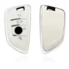 Outlet TPU Sleutelhoesje voor Bmw wit B4A Autosleutelhoesjes