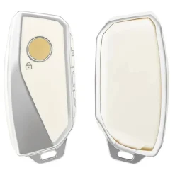 Sale TPU Sleutelhoesje voor Bmw wit F4 Autosleutelhoesjes