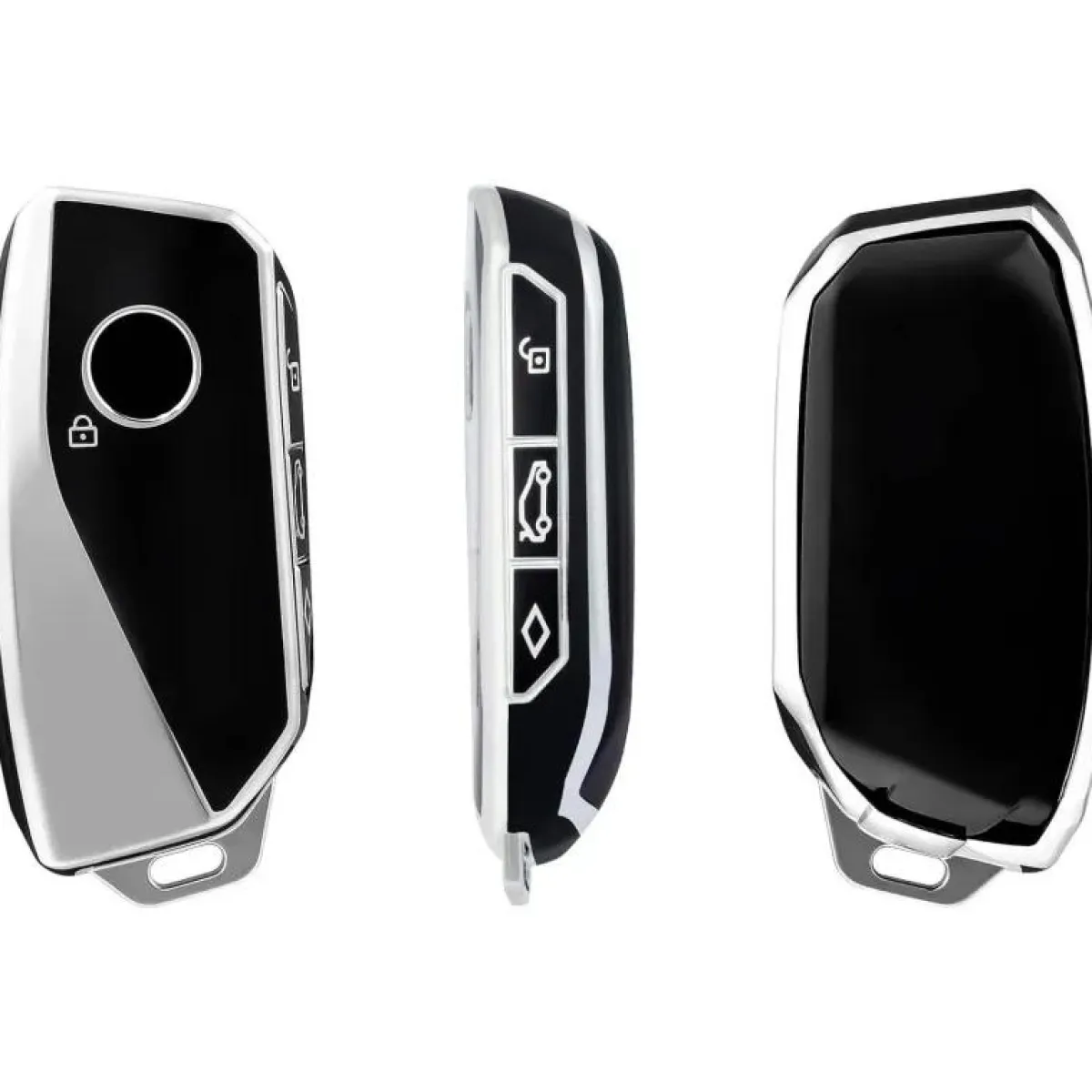 Outlet TPU Sleutelhoesje voor Bmw zwart F4 Autosleutelhoesjes