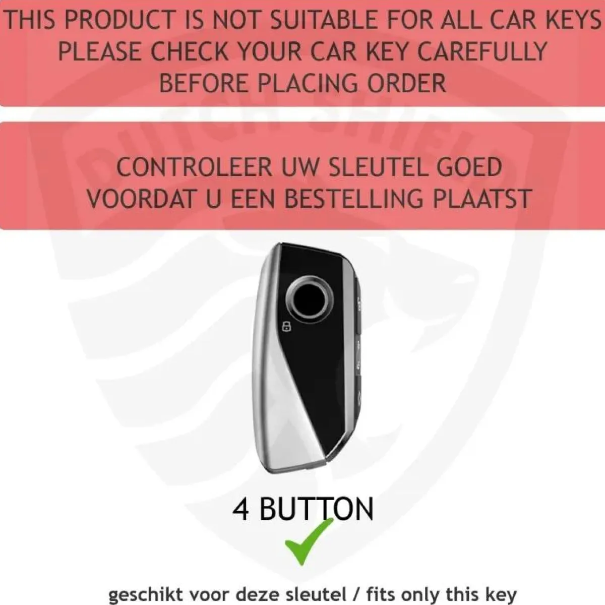 Outlet TPU Sleutelhoesje voor Bmw zwart F4 Autosleutelhoesjes