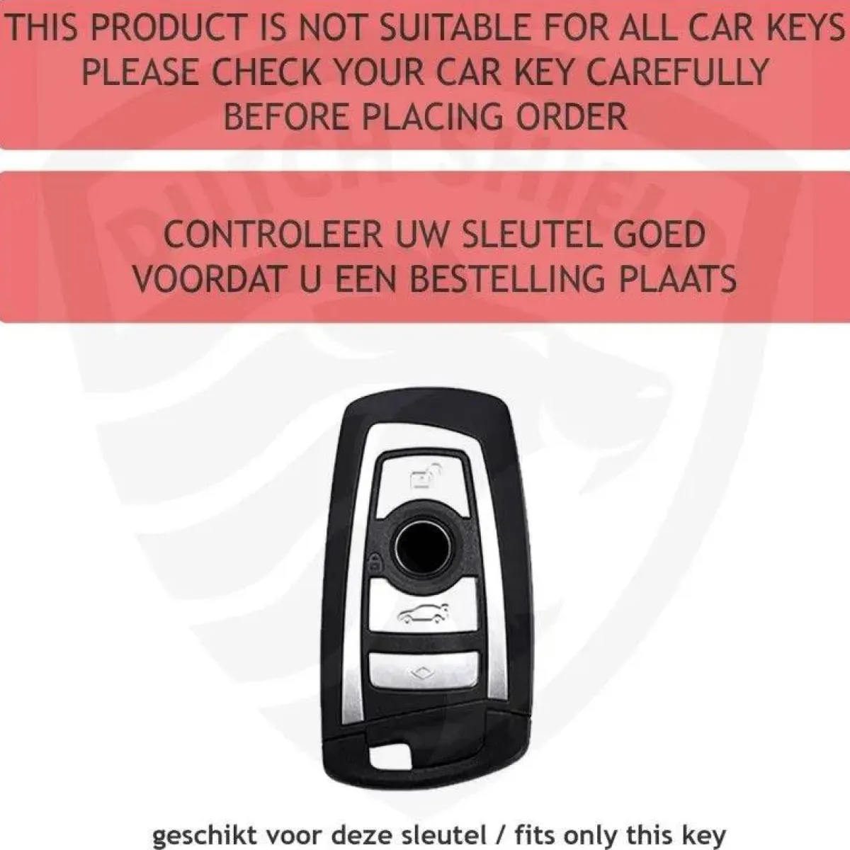 New TPU Sleutelhoesje voor Bmw zwart A4 Autosleutelhoesjes