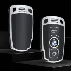 New TPU Sleutelhoesje voor Bmw zwart E4 Autosleutelhoesjes