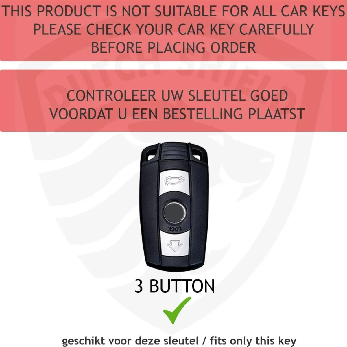 New TPU Sleutelhoesje voor Bmw zwart E4 Autosleutelhoesjes