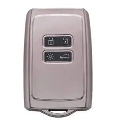 Outlet TPU Sleutelhoesje voor Dacia lila metallic A4M Autosleutelhoesjes