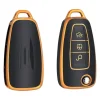 Outlet TPU Sleutelhoesje voor Ford goud E3 Autosleutelhoesjes