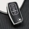 Hot TPU Sleutelhoesje voor Ford zwart G3 Autosleutelhoesjes