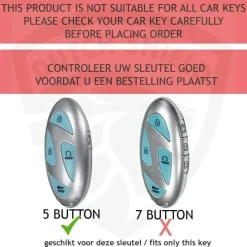 Sale TPU Sleutelhoesje voor Hyundai zwart L5 Autosleutelhoesjes
