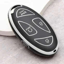 Sale TPU Sleutelhoesje voor Hyundai zwart L5 Autosleutelhoesjes