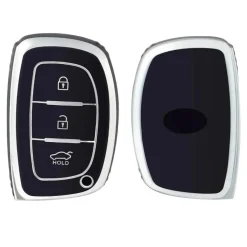 Hot TPU Sleutelhoesje voor Hyundai zwart A3A Autosleutelhoesjes