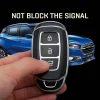 Best TPU Sleutelhoesje voor Hyundai zwart D3 Autosleutelhoesjes