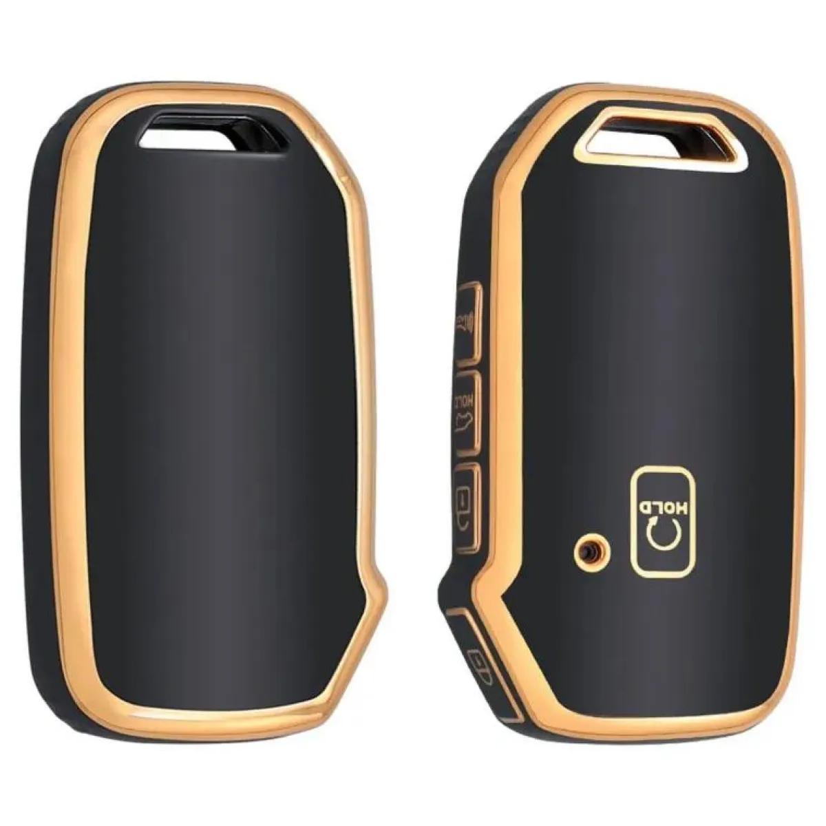 Sale TPU Sleutelhoesje voor Kia goud D5 Autosleutelhoesjes