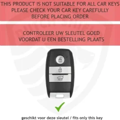 Sale TPU Sleutelhoesje voor Kia goud A3 Autosleutelhoesjes