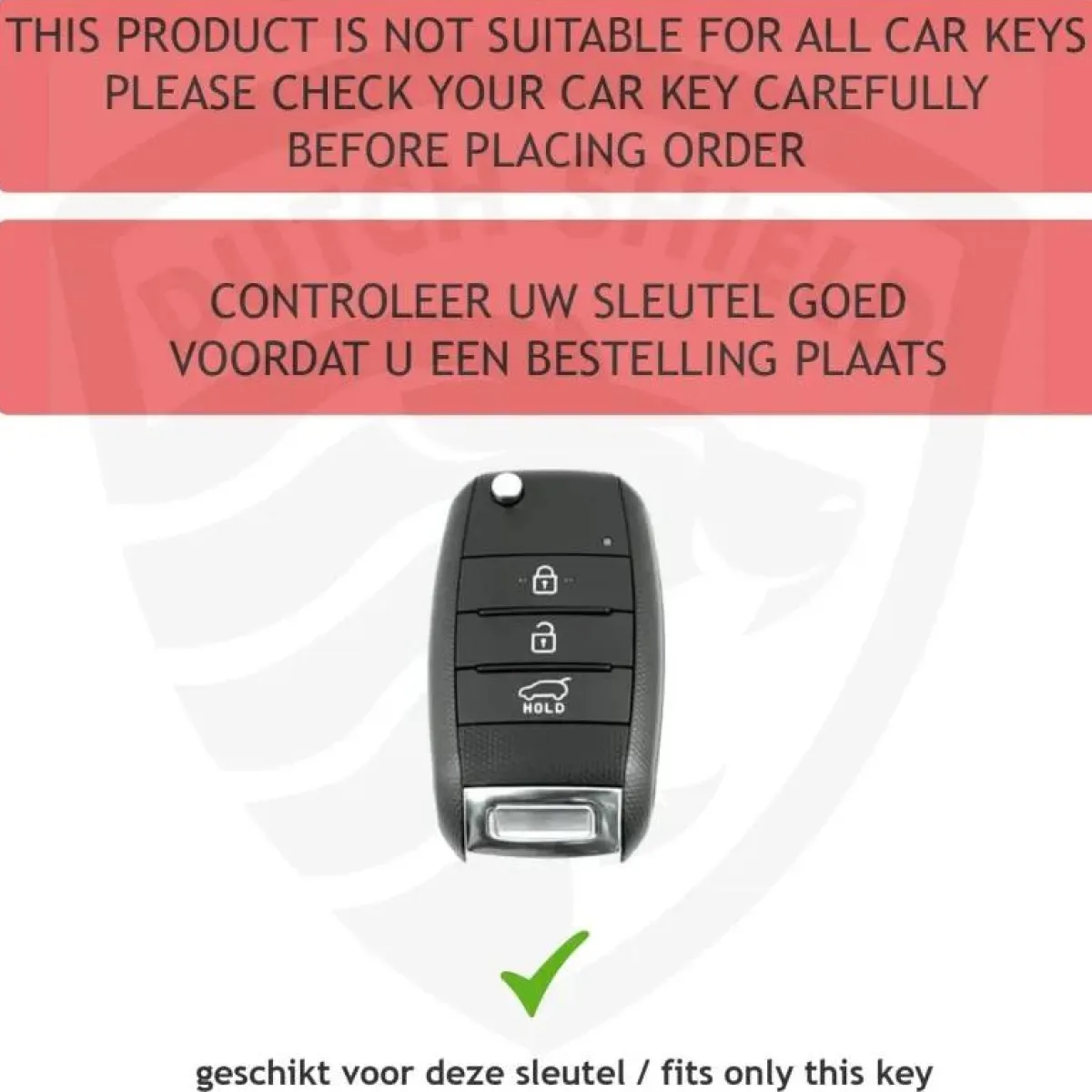Sale TPU Sleutelhoesje voor Kia goud B3 Autosleutelhoesjes