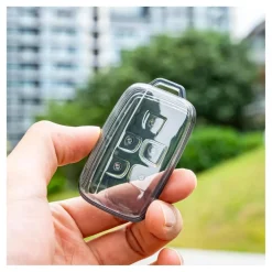 Hot TPU Sleutelhoesje voor Landrover transparant, zwar Autosleutelhoesjes