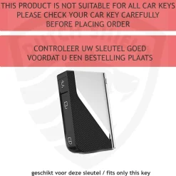 New TPU Sleutelhoesje voor Lync & Co zwart 01 Autosleutelhoesjes