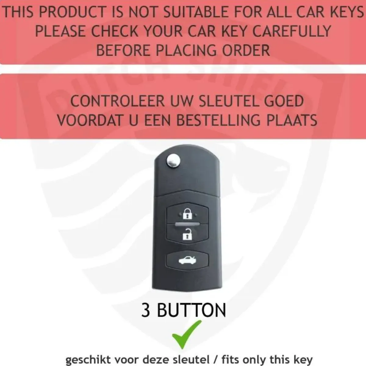 Best TPU Sleutelhoesje voor Mazda goud C3 Autosleutelhoesjes