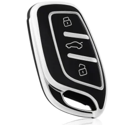 Discount TPU Sleutelhoesje voor MG zwart MG Autosleutelhoesjes