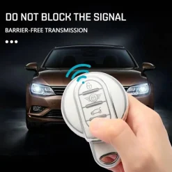 Discount TPU Sleutelhoesje voor Mini zwart C3 Autosleutelhoesjes