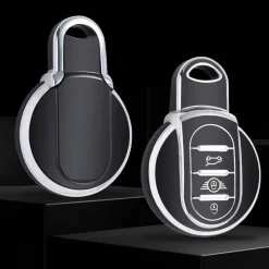 Discount TPU Sleutelhoesje voor Mini zwart C3 Autosleutelhoesjes